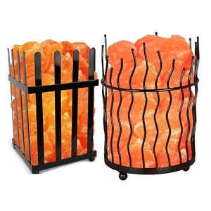 Lámpara de jarrón de sal, jarrón de Color rosa, alta calidad, empresa Sian - Product Image 6