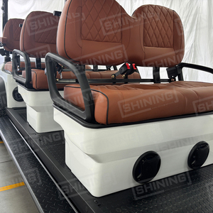 Carrito de Golf Eléctrico de 72 <span class=keywords><strong>Voltios</strong></span> y 100 <span class=keywords><strong>Amperios</strong></span> con <span class=keywords><strong>6</strong></span> Asientos, Frenos de Disco Delanteros, Homologado para Circular por la Calle, Garantía Completa de un Año, 5KW AC - Product Image 6