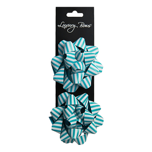 Nœud <span class=keywords><strong>étoile</strong></span> en papier kraft à rayures, pour décoration <span class=keywords><strong>de</strong></span> boîte-cadeau, 8 pièces - Product Image 6