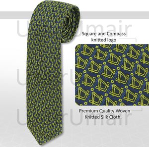 Cravate en soie jacquard classique unisexe écologique avec option de logo personnalisé pour services professionnels – Nouvelle collection 2026 en promotion - Product Image 3