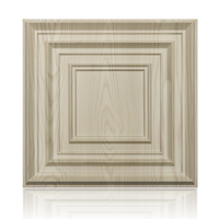 Panneaux muraux 3D en PVC écologiques et imperméables, thermoformés, géométriques, modernes, décoratifs, pour l'extérieur, la salle de bain, la maison