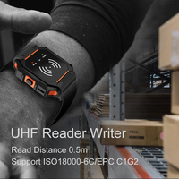 Lecteur d'étiquettes RFID UHF portable pour montre connectée, application Android, Type-C, Bluetooth, pour la logistique, 860-960 MHz, pour entrepôt