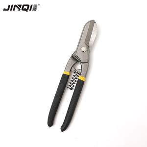 Cisailles à tôle à bord lisse pour droitiers, qualité bricolage, cisailles d'<span class=keywords><strong>aviation</strong></span> avec poignée en caoutchouc, lame en acier inoxydable, pointe acérée - Product Image 3