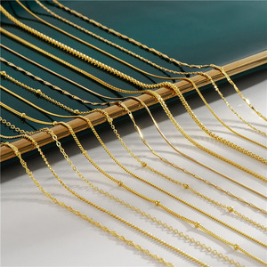 महिलाओं के लिए थोक साधारण हार के बिना 18k सोना - Product Image 2