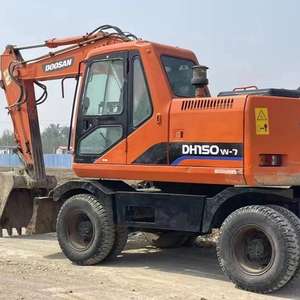 Rápida rentabilidad de la inversión de segunda mano Doosan Excavadora Doosan de ruedas hidráulicas, excavadora Doosan de dos ruedas a la venta, excavadora Doosan de dos ruedas hidráulicas - Product Image 5