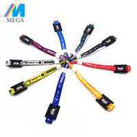 Bracelet en polyester personnalisé pour fête musicale RFID/NFC - Cadeau promotionnel écologique imprimé par sublimation pour événements