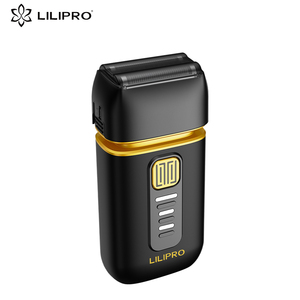 Rasoir électrique professionnel LILIPRO à double lame pour hommes, rasage lisse et précis, rasoir électrique pour usage en salon de coiffure - Product Image 3