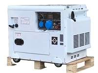 Générateur à double carburant de type ouvert 5KW 8KW 10kva 12KW 50HZ/60hz 110-240V très portable pour un usage quotidien à domicile AVR ATS CNG/GPL/Biogaz/NG