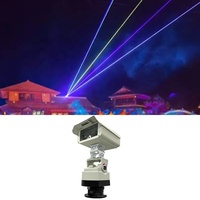 Lumière laser d'avertissement routier rotative pleine couleur 4w, éclairage de toit, éclairage extérieur, IP65 étanche, réglable, lumière de repère Rgb