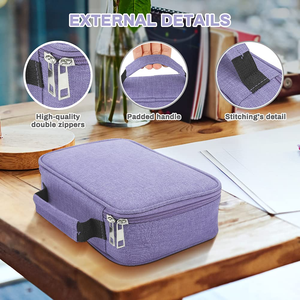 Astuccio di grande capacità, portamatite colorato, astuccio capiente <span class=keywords><strong>per</strong></span> scuola media e superiore, <span class=keywords><strong>per</strong></span> ragazzi, ragazze e ufficio - Product Image 4