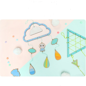 <span class=keywords><strong>Attrape</strong></span>-rêves en plumes pour enfants, accessoires de décoration de maison indienne, bricolage artisanal, nouveau Style, vente en gros - Product Image 5