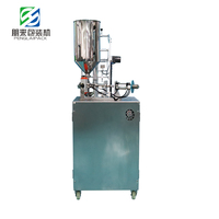 Machine de remplissage automatique pneumatique pour liquides, jus, eau et poudre en sachets et pochettes avec scellage sur 3 ou 4 côtés