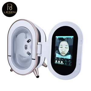 Analyseur de peau, scanner facial 3D, reconnaissance intelligente par IA, 3 sources lumineuses RGB PL UV, 12MP HD, analyse diagnostique de la peau - Product Image 4
