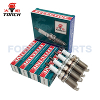 Bougie d'allumage TORCH K6RTM3, remplacement pour NGK SILFR6C11, Denso VFKH20, Bosch FR7NII33X, pour DFSK GLORY DONGFENG JAC