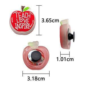 Grosir desain baru kustom bersinar sepatu LED jimat pribadi lucu Pink Salamander hewan lucu dekorasi sepatu pesona - Product Image 4