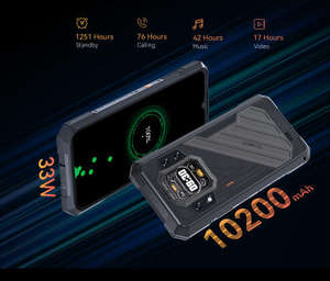 CUBOT KINGKONG X PRO 5G Smart <b>Rugged</b> <b>Phone</b> Multi-function Rear Screen 6.72" FHD+ 100MP+32MP Front 10200mAh 33W <b>Phone</b> 24+256GB - Product Image 5