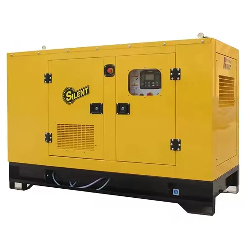 Stille Diesel Generator 60kva 48kw Noodstop Voeding Met Ats Elektronische Start