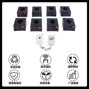 Máquina de pulverización electrónica Limin Stage de 9x9x5.5cm con batería y control remoto para bodas, bares, KTV y accesorios de espectáculos. - Product Image 5