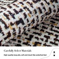 Tapis de protection de sol ultra-luxe de style médiéval pour chaise de bureau pivotante, antidérapant et résistant à l'usure, pour chambre et bureau