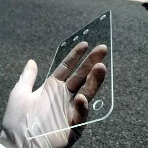 Atacado personalizado corte tamanho pequeno vidro de gorila temperado transparente