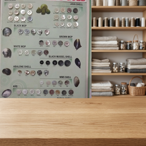 Natural Mother Pearl Covered Magnetic Flatback 2-Holes <b>Buttons</b> Assorted Sizes Eco-Friendly Nickel-Free <b>Button</b> Bead - Product Image 2