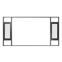 Fenêtres et portes en aluminium architecturales sur mesure pour façades commerciales, bureaux, hôtels et projets de construction neuve