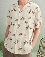 Vente en gros de vêtements de luxe à manches courtes en coton tricoté et élasthanne, imprimés, rafraîchissants, à taille élastique, mode décontractée, grandes tailles, personnalisables pour couple