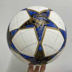 Balón de Fútbol Profesional de Alta Calidad con Logotipo Personalizado, Tamaño 5 para Entrenamiento de Adultos, Unión Térmica de PU, Precio de Fábrica - Product Image 4