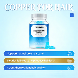 Suplemento de Gomitas de <span class=keywords><strong>Zinc</strong></span> y Cobre con Probióticos y Vitamina B6 para la Inmunidad, Gomitas de Cobre Glicinato - Product Image 5