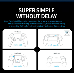 Nouveau convertisseur de <span class=keywords><strong>manette</strong></span> sans fil BT 2025 pour Nintendo Switch Pro/x Box One S/<span class=keywords><strong>ps5</strong></span> Accessoire de <span class=keywords><strong>manette</strong></span> - Product Image 6