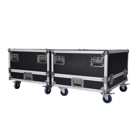 Custom Pro Audio Rack Case Rolling Case Almacenamiento Flight ToolBox Maleta de aluminio Flight Case para herramientas