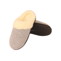 Chaussons d'intérieur chauds et confortables pour femmes, en maille anti-plis G2, avec semelle intérieure anti-affaissement en mousse à mémoire de forme, pour l'hiver