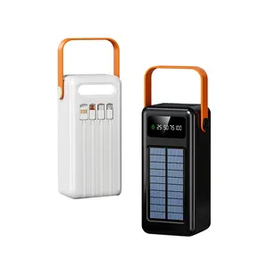 Solar camping lantern -raised large -capacity charging treasure can be removed with four -line 90,000 mAh