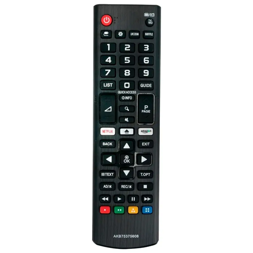 AKB75375608 remplacée télécommande ajustement pour Smart TV