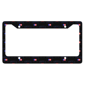 Marco para Matrícula con Bandera de Puerto <span class=keywords><strong>Rico</strong></span>, Cubierta de Matrícula de Aluminio, Soporte Metálico para Placa de Coche de 12.3x6.3 Pulgadas con Tornillos, Personalizado, Venta al Por Mayor - Product Image 3