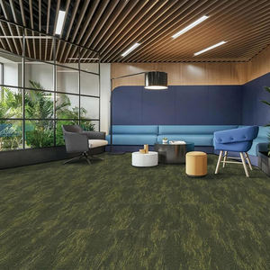 Alfombra Ignífuga de Polipropileno con Respaldo de Betún, Resistente al Desgaste, Reducción de Ruido, Modular, para Uso Comercial y Doméstico, Baldosas de Alfombra de 50x50cm - Product Image 3