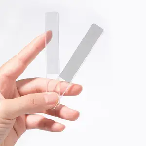 Пользовательский логотип Nano стеклянная пилка для ногтей буфер с ПВХ коробкой