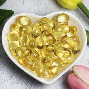 שמן דגים אומגה-<span class=keywords><strong>3</strong></span> בכמוסות רכות, DHA, ג'לטין דגים, ללא הנדסה גנטית, משפר חסינות - Product Image 5