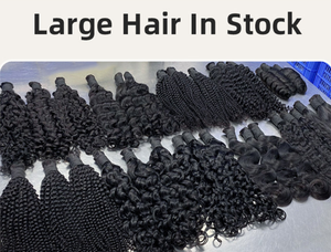 Cheveux humains Remy 1B double drawn pour tressage, 12-26 pouces, 100g, cuticules alignées, bouclés profonds, pour tresses bohèmes - Product Image 6