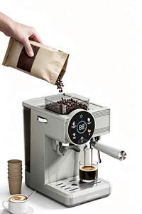 Machine à expresso <span class=keywords><strong>italienne</strong></span> professionnelle avec mousseur à lait automatique, machine à expresso, cappuccino et latte <span class=keywords><strong>pour</strong></span> le bureau et la maison, <span class=keywords><strong>café</strong></span> <span class=keywords><strong>moulu</strong></span> - Product Image 5