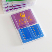 Boîtes de rangement en plastique A5 personnalisées pour le bureau, l'école et les accessoires de fournitures
