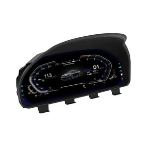 Navihua 12.3 Inch <b>Car</b> <b>Digital</b> Cluster LCD Dashboard Instrument Panel <b>Car</b> Gauges <b>Speedometer</b> <b>for</b> BMW 5 Series F10 F11 F19 - Product Image 6