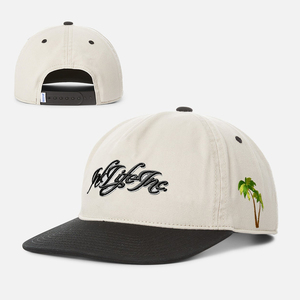 Thể Thao Ngoài Trời Unisex 5 Bảng Điều Chỉnh Tùy Chỉnh 3D Thư Thêu Màu Hồng Màu Hai Tone Hat 100% Bông Mũ Bóng Chày - Product Image 5