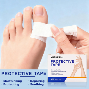 Patch de réparation pour peaux sèches et gercées à la <span class=keywords><strong>vaseline</strong></span>, fixation par mouvement, <span class=keywords><strong>hydratation</strong></span>, protection articulaire sportive pour la liberté de mouvement - Product Image 6