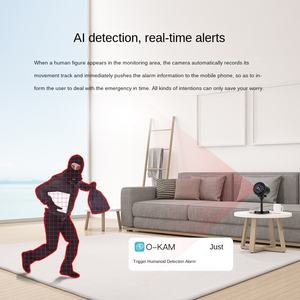 Mini Caméra <span class=keywords><strong>Sans</strong></span> <span class=keywords><strong>Fil</strong></span> Intérieure pour Maison, Moniteur pour Animaux de Compagnie, Vision Nocturne, Capteur CMOS, Vidéo H.265, Installation <span class=keywords><strong>Sans</strong></span> Perçage, Caméra de Surveillance <span class=keywords><strong>Sans</strong></span> <span class=keywords><strong>Fil</strong></span> - Product Image 3