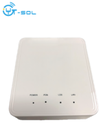 penjualan panas XPON single port 1GE EPON ONU kompatibel dengan zt fiberhome untuk FTTX