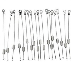 Stainless Steel <strong>Safety</strong> Cable | Eyelet Terminal | Aluminum Sleeve | Industrial &amp; Commercial Security Tether - Product Image 1