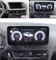 Reproductor de Radio Estéreo para Auto con Pantalla Táctil de 10.25 Pulgadas para Audi Q5 2009-2017, Reproductor Multimedia con Soporte 4G, Versión Alta y Baja