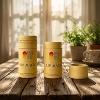 Tube en papier kraft biodégradable pour déodorant, emballage en carton, conteneur alimentaire, boîte ronde en papier pour lotion corporelle