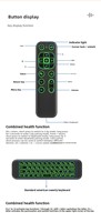 Télécommande vocale d'apprentissage MX3 Upgrade T6, 2.4G sans fil, souris aérienne universelle, Android TV Box, PC, projecteur, QWERTY, rechargeable